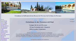 Desktop Screenshot of ferien-suedfrankreich.info